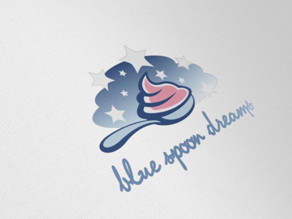Logo Mockup -Blue Spoon Dreams