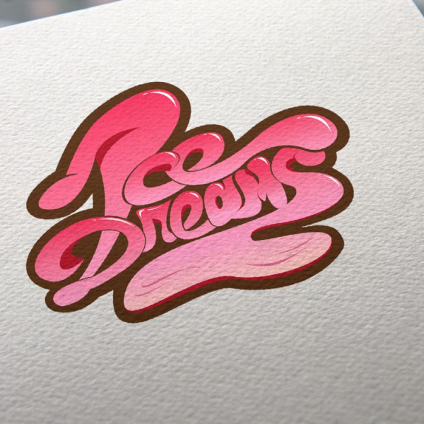 Logo Mockup - Ice Dreams