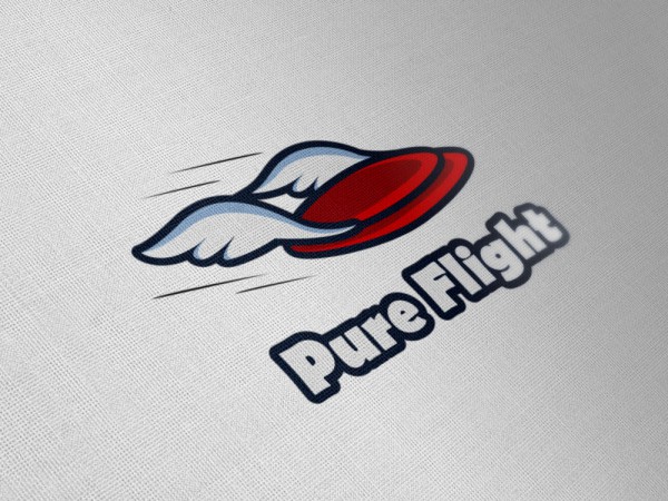 Logo Mockup - Pure Flight