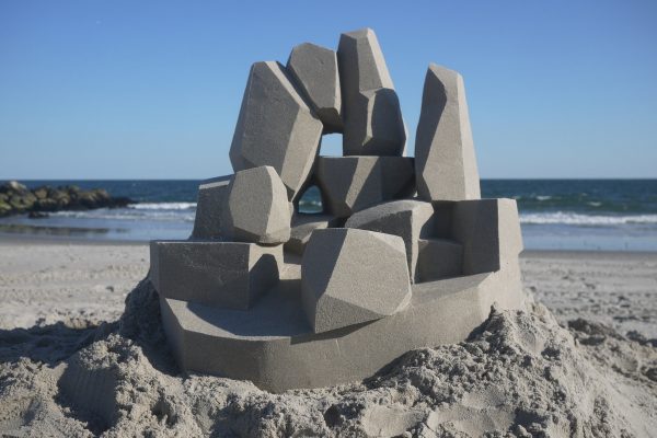 Modern Geometric Sandcastles by Calvin Seibert