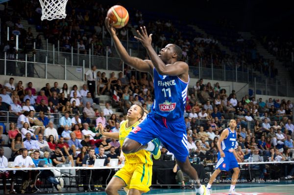 FIBA French Team Preparation Game Against Australia