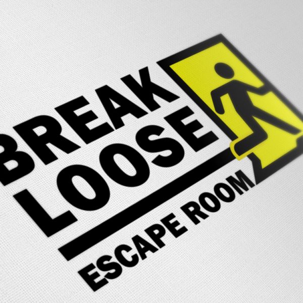 Logo Mockup - Break Loose Escape Room