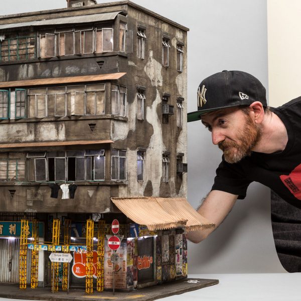 Miniature Contemporary Urban Buildings by Joshua Smith